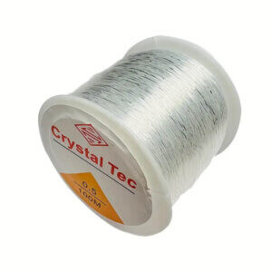 0.5mm/0.020in 328ft Beading Elastic Thread Crystal Tec