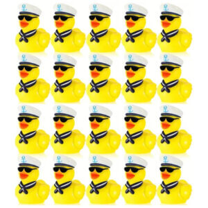 20pc Sailor Hat Mini Resin Ducks
