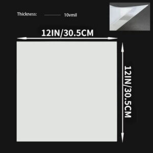 Blank Stencil Making Mylar 7mil 12x12in