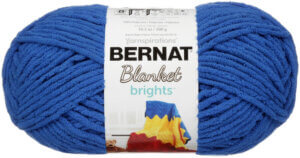 Royal Blue - Bernat Blanket Brights Big Ball Yarn