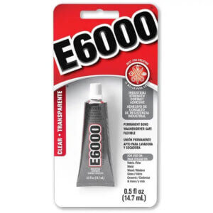 E6000 Multipurpose Adhesive - Clear 0.5oz