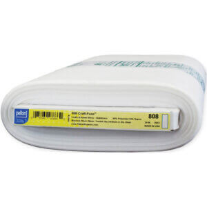 808P-WHT Pellon Craft-Fuse Fusible Interfacing-White 20"