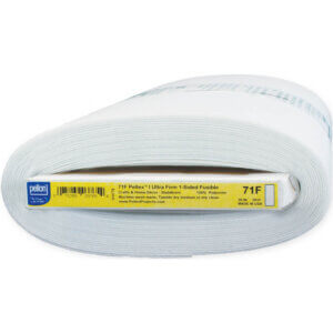 71F Pellon Peltex 1-Sided Fusible Interfacing-White 20"