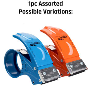 Heavy Duty Metal Packing Tape Dispenser Gun Assorted Colors