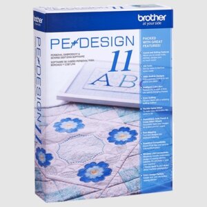 Brother PE DESIGN 11 Embroidery and Sewing Digitizing Software