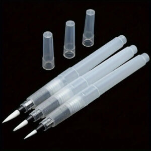 3pc Refillable Water Color Brush S/M/L Tips