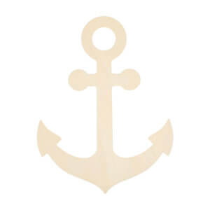 11″ Wood Anchor Shape, 11.6″ x 8.8″ X 3/8″ 11" Wood Anchor Shape, 11.6" x 8.8" X 3/8"