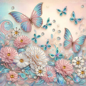 12x12 Butterfly Diamond Painting kit