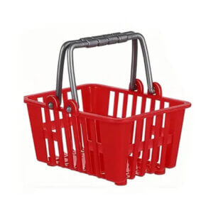4pc Mini Grocery Basket Assorted Colors 6cm