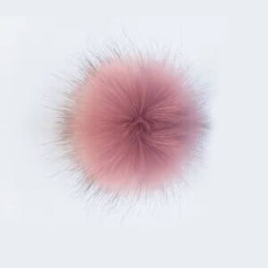 1pc 10cm Purple Faux Fur Pom Poms Elastic Band 1pc 10cm Purple Faux Fur Pom Poms Elastic Band