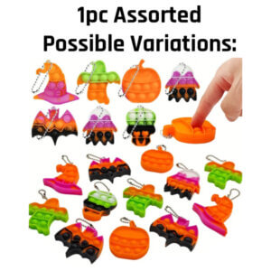 Halloween Pop Finger Toys 3x3