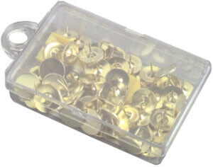 Clover Thumb Tacks-.4375" 50/Pkg
