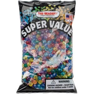 The Beadery Faceted Beads 6mm 1,080/Pkg-Multicolor The Beadery Faceted Beads 6mm 1,080/Pkg-Multicolor