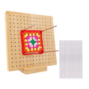 8x8in Blocking Board with Pins 8x8in Blocking Board with Pins