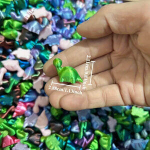 20pc Mini Dinosaurs 3D Printed 3cm Assorted