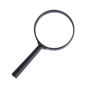 Magnifying Glass 5" Long 2.3" Viewing Circle