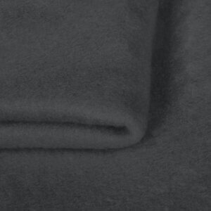 Yukon Fleece Charcoal Fabric