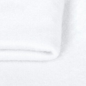 Yukon Fleece White Fabric