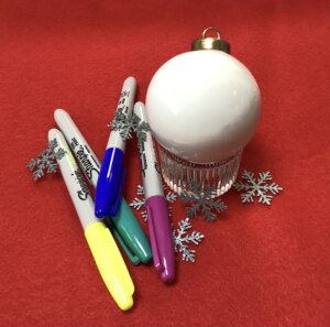 Marker Art Ornament Class