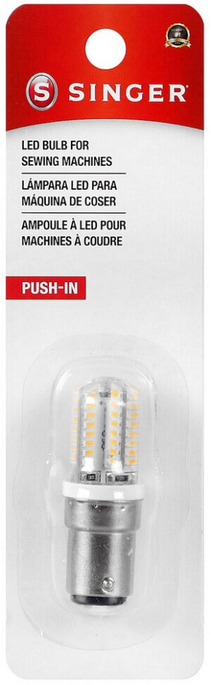 SINGER Sewing Machine LED Push-In Light Bulb- SINGER Sewing Machine LED Push-In Light Bulb-