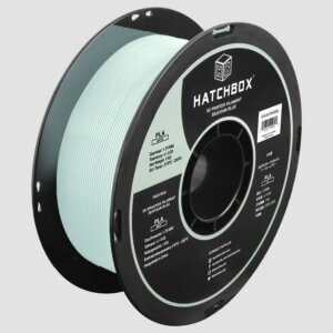 MATTE Seafoam Blue 1.75mm PLA 3D Printer Filament, 1 KG Spool HATCHBOX