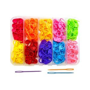 120pc Box Colorful Locking Stitch Markers