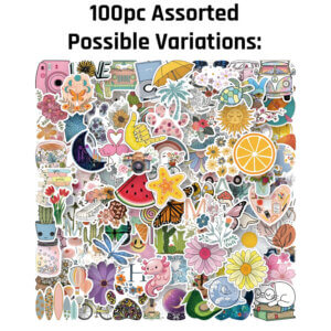 100pc 4-6cm Cartoon Mixed Stickers 100pc 4-6cm Cartoon Mixed Stickers