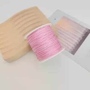 Light Pink  Jade Line Bracelet String 0.8mm
