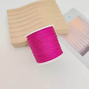 Magenta Jade Line Bracelet String 0.8mm