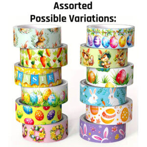 Individual Easter 15mm Washi Tape Assorted 10ft