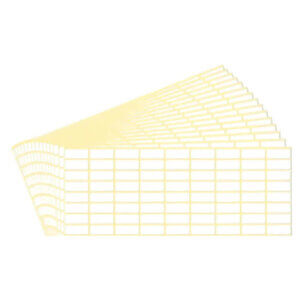 1,080 Price Labels 8x20mm