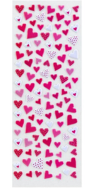 Sticko Themed Stickers-Hearts Sticko Themed Stickers-Hearts