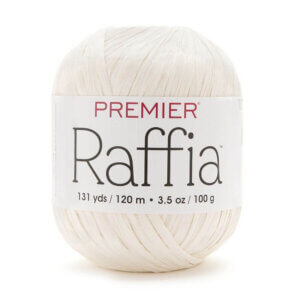 Premier Yarn Raffia -Cream