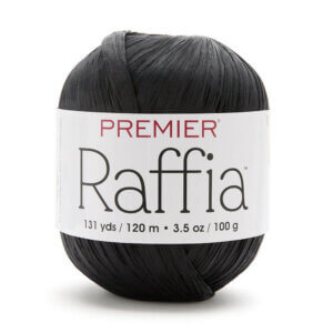 Deep Charcoal - Premier Yarn Raffia