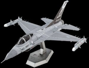 F-16 Fighting Falcon United States Air Force - Metal Earth Model