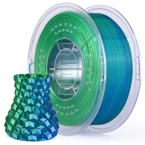SILK Blue/Green PLA ELEGOO Filament 1.75mm 1KG