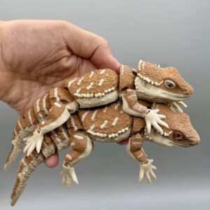 3D Printed Bearded Dragon Lizard 18cm