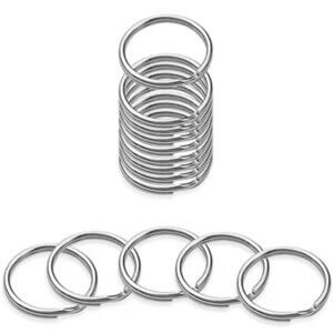 100pc Split Key Ring 12mm