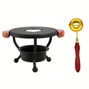 Melting Tripod for Candle with Melting Spoon for Hot Melt - Wax - Light Metals