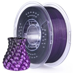 SILK Black/Purple PLA ELEGOO Filament 1.75mm 1KG