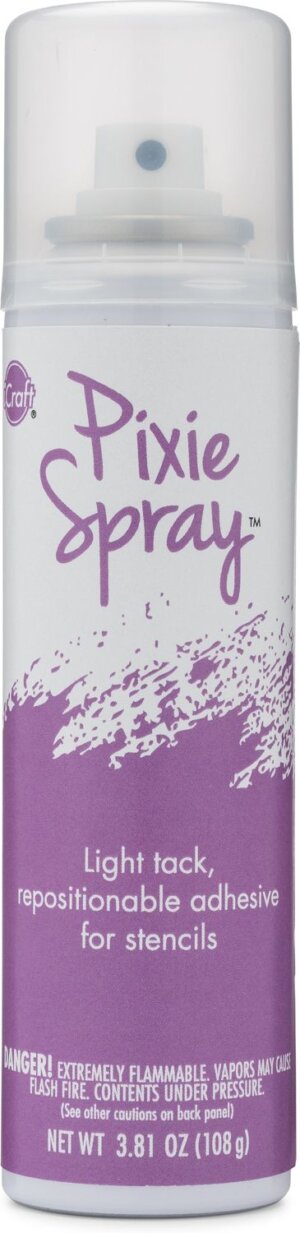 iCraft Removable Pixie Spray For Stencils-3.8oz