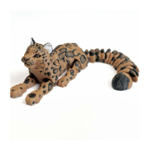 3D Printed Leopard 19cm