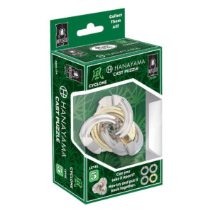 BePuzzled Hanayama Cast Puzzle-Cyclone Level 5 BePuzzled Hanayama Cast Puzzle-Cyclone Level 5