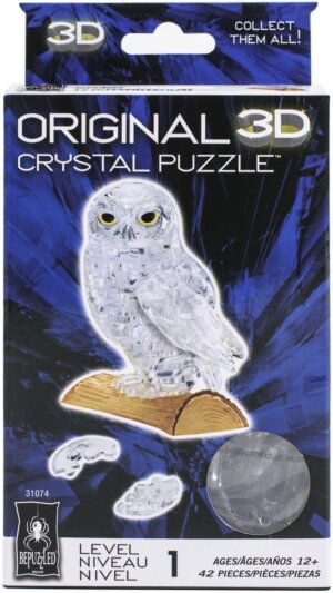 BePuzzled 3D Crystal Puzzle-Owl BePuzzled 3D Crystal Puzzle-Owl