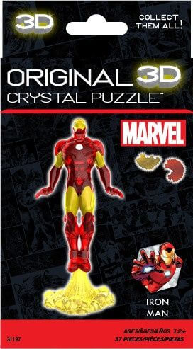 BePuzzled 3D Licensed Disney’s Marvel Crystal Puzzles-Iron Man BePuzzled 3D Licensed Disney's Marvel Crystal Puzzles-Iron Man