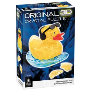 BePuzzled 3D Crystal Puzzle-Yellow Rock’n Duck BePuzzled 3D Crystal Puzzle-Yellow Rock'n Duck