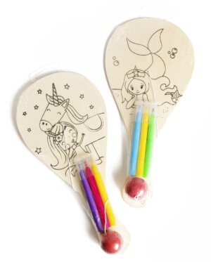 Mermaid & Unicorn – CousinDIY Paddle Balls Mermaid & Unicorn - CousinDIY Paddle Balls