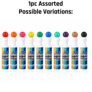 Bingo Dauber Markers 1.28oz Assorted Colors Bingo Dauber Markers 1.28oz Assorted Colors