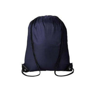 Navy Blank Drawstring Bag 13.5x16.4in Polyester