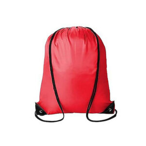 Pink Blank Drawstring Bag 13.5x16.4in Polyester